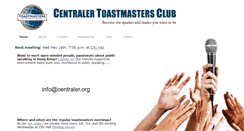 Desktop Screenshot of centraler.org