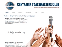 Tablet Screenshot of centraler.org